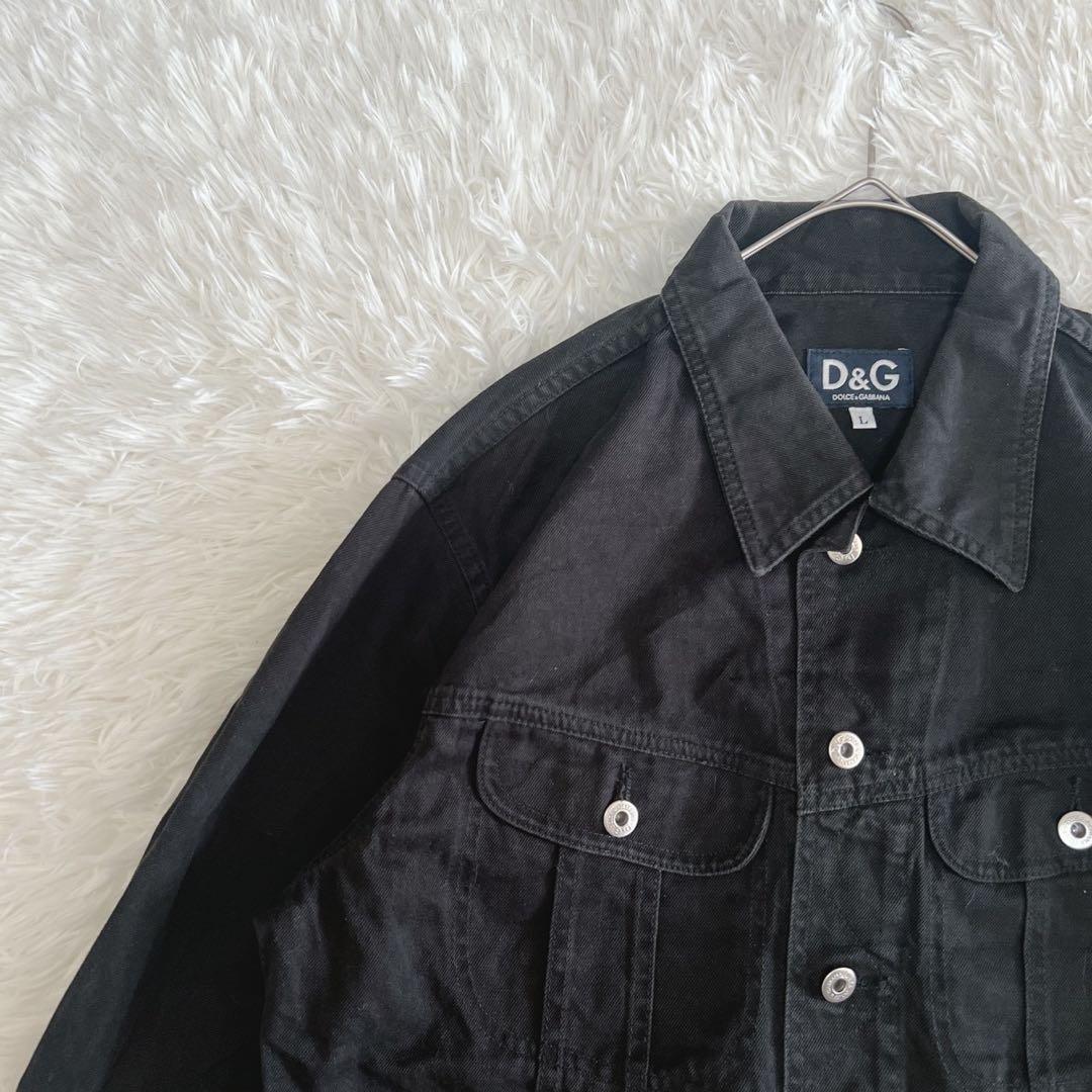 ドルチェ&ガッバーナ デニムジャケット Gジャン Y2K イタリア製 E9198