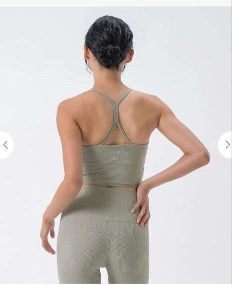 SUKAL バックツイストセパレートタンクトップ