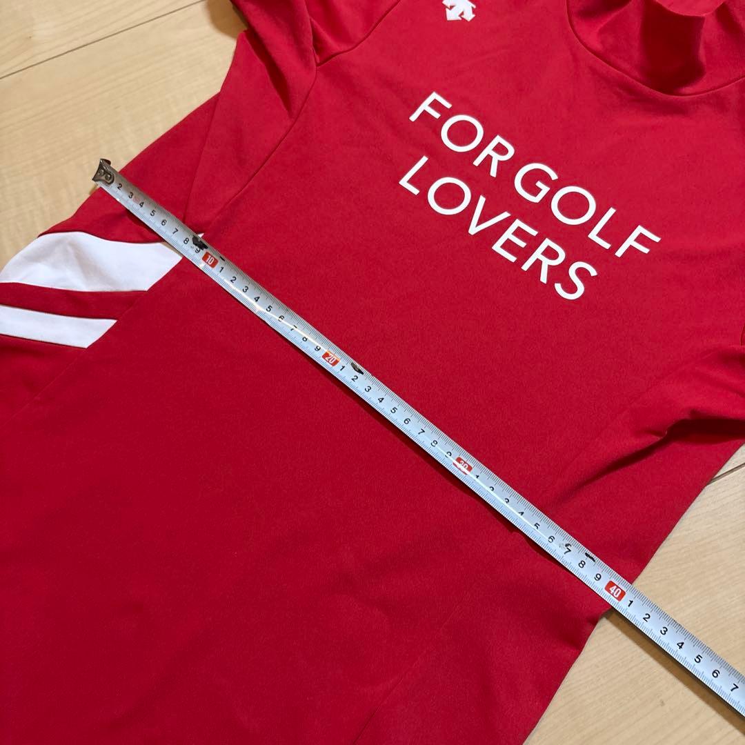 DESCENTE デサント　ゴルフ　モックネックシャツ　スカート　L 2点　美品