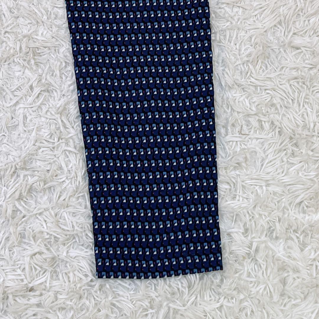 PEARLY GATES パーリーゲイツ 総柄 ストレッチパンツ ネイビー