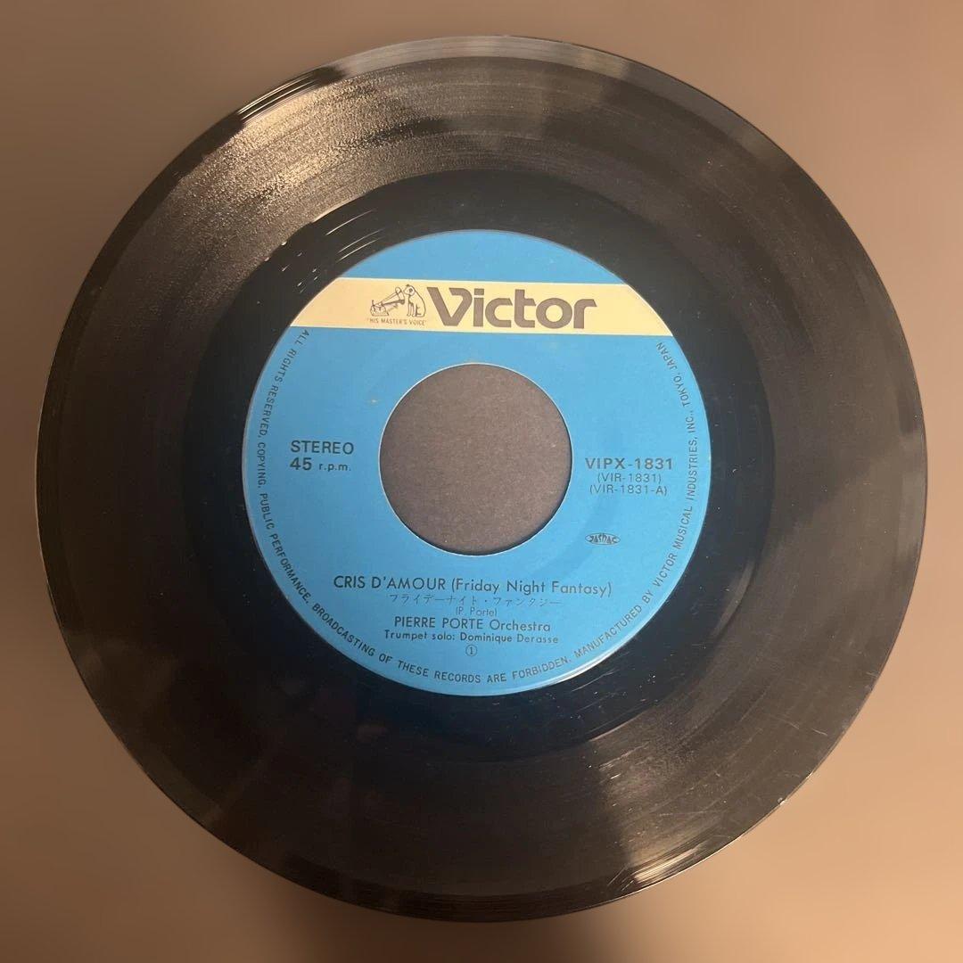 ピエール・ポルト　フライデーナイト・ファンタジー　EP レコード