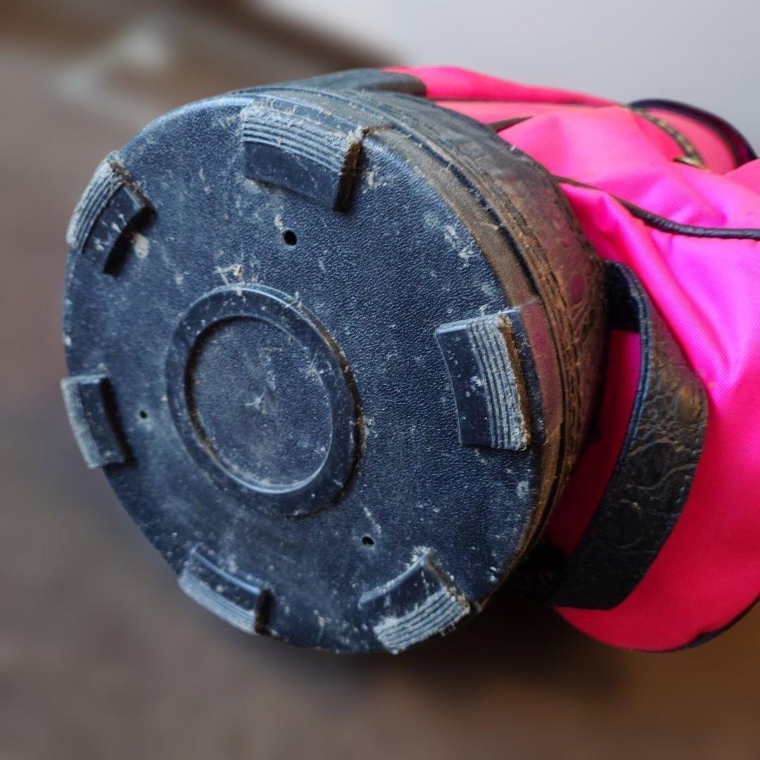 希少　BVLGARI ブルガリ　高級キャディバッグ 　ロゴ刺繍　ピンク