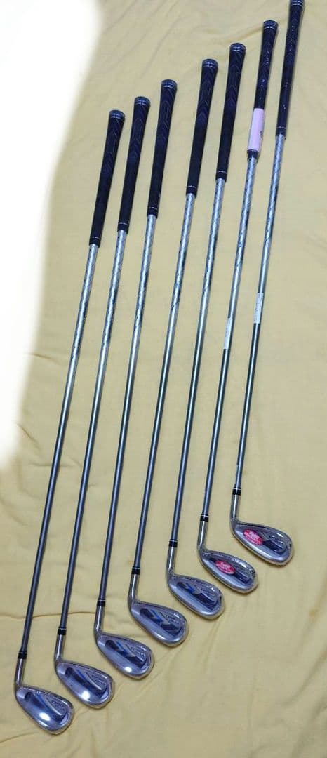 [新品未使用]ゼクシオ クロスⅡ 2021 カーボン7本セット