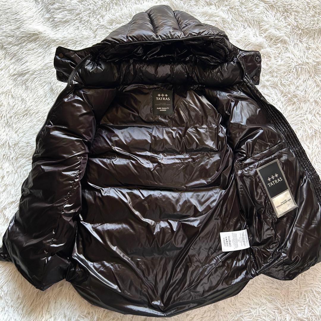 未使用に近い タトラス　ダウンベスト　ポセイドーネ　ブラック　M相当