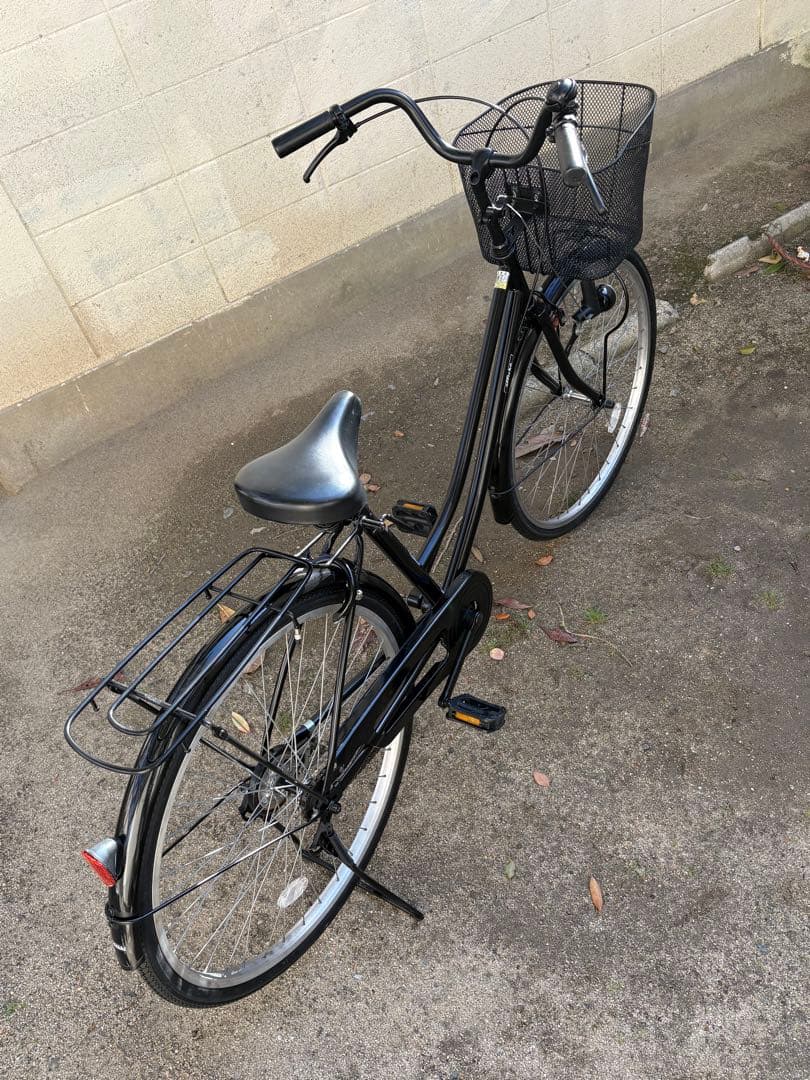 新品タイヤ！ブラッキーママチャリ(26㌅)配達出来ます♪お引き取りでも大丈夫です