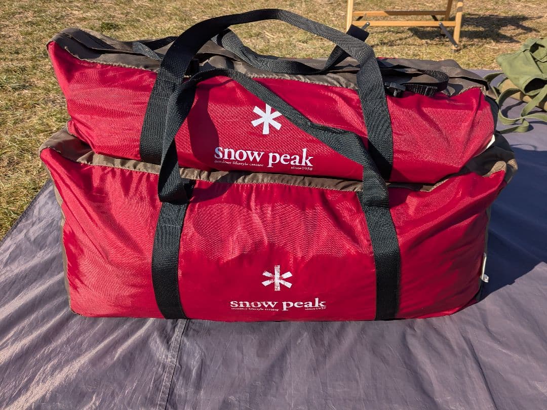 スノーピーク　ランドロック　TP-671　スノピ製ペグ30本+銅ヘッドハンマー付