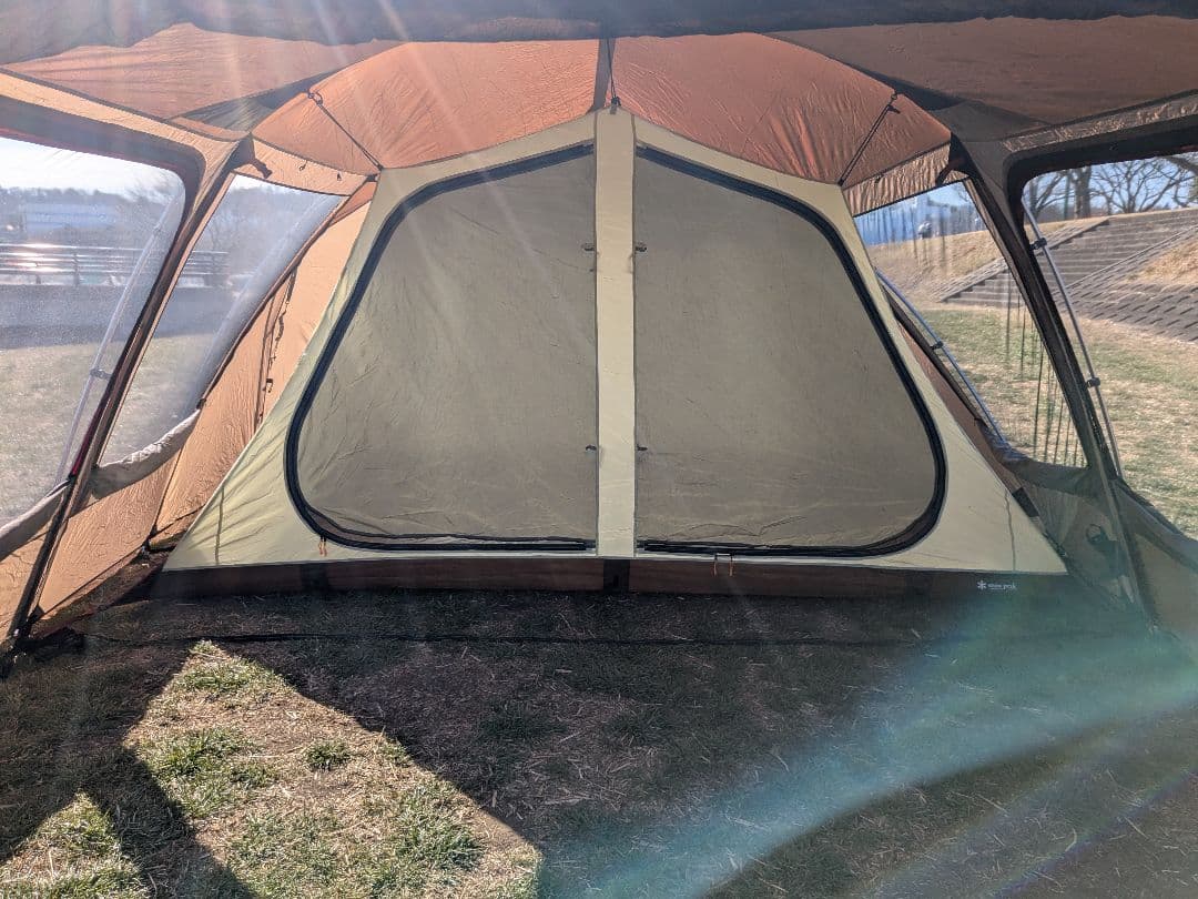 スノーピーク　ランドロック　TP-671　スノピ製ペグ30本+銅ヘッドハンマー付