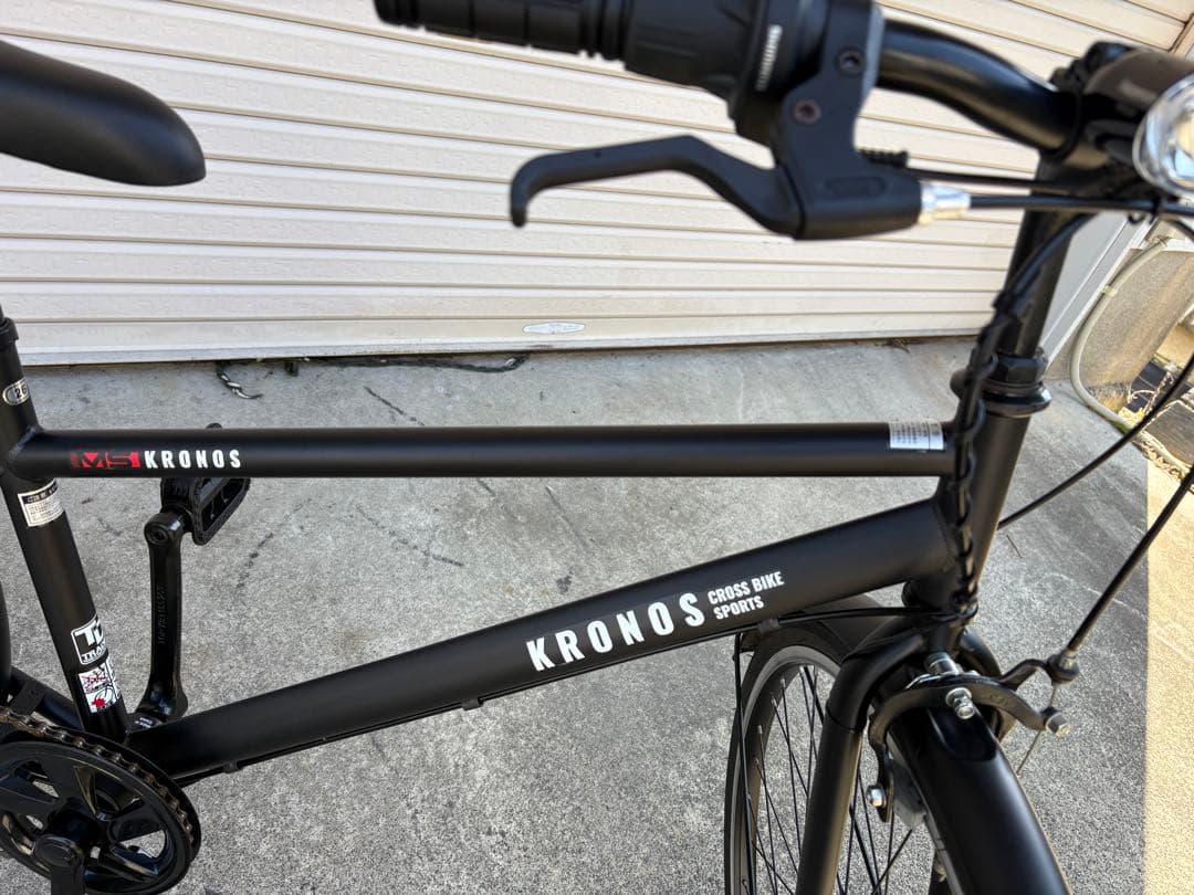 KRONOS クロスバイク ブラック