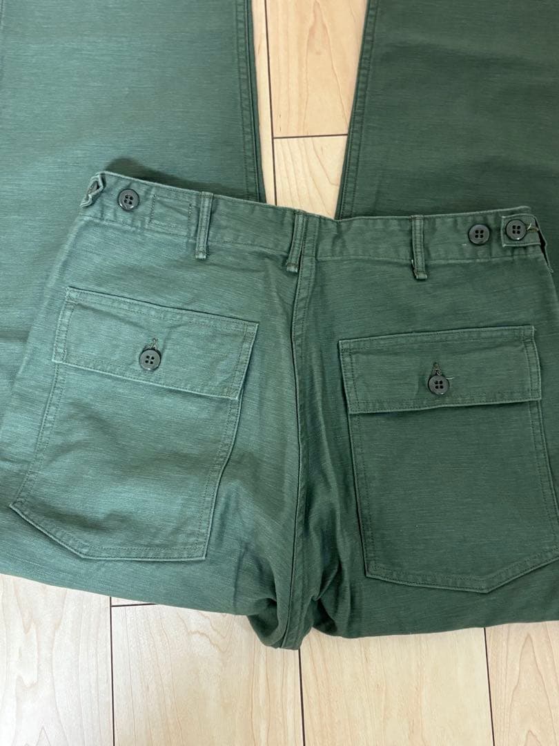 orSlow オリーブグリーン ワークパンツ M