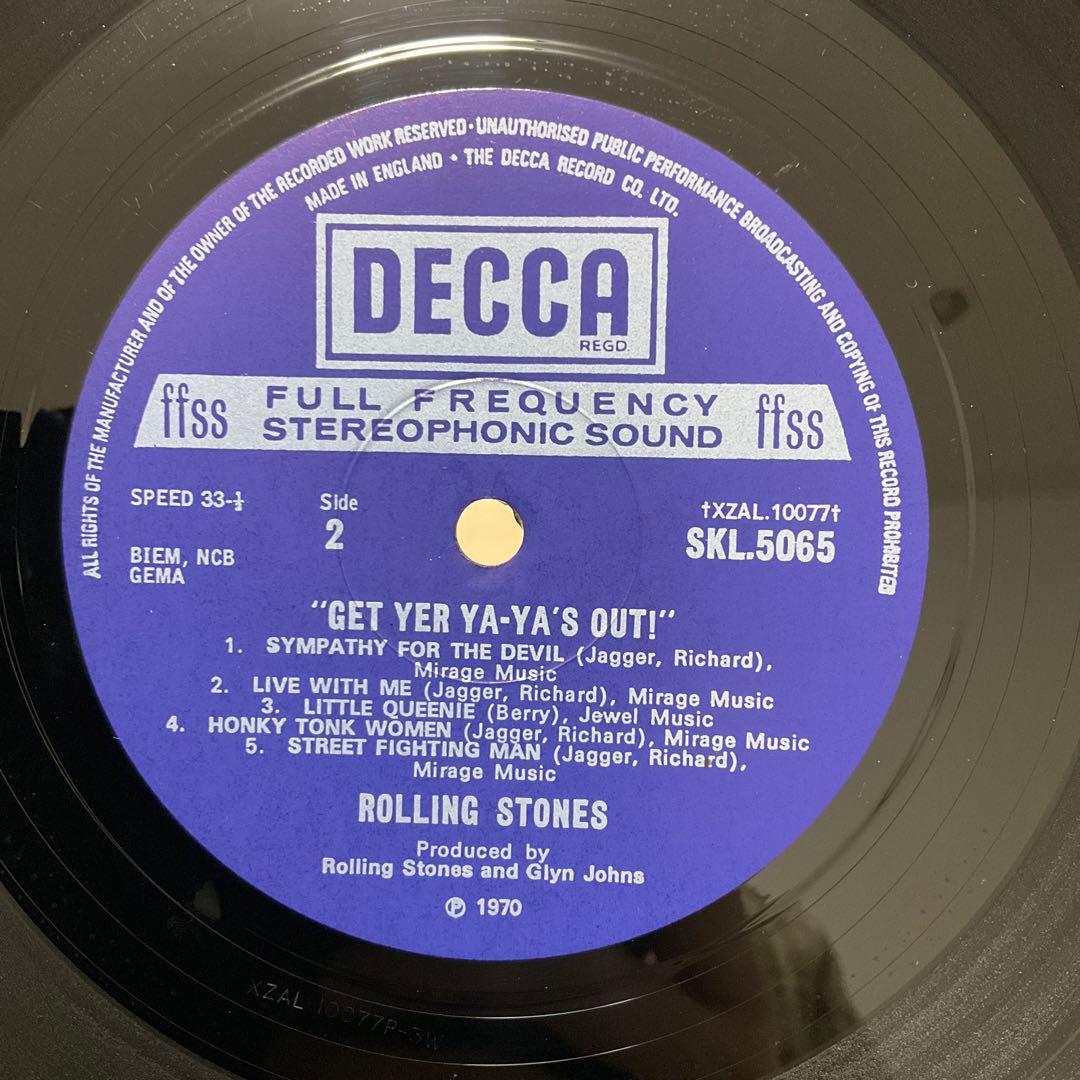 GET YER YA-YA'S OUT! ローリングストーンズ　UKオリジナル盤