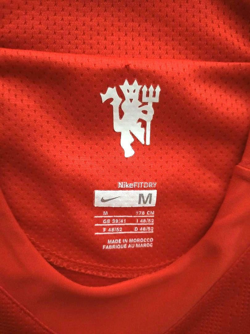 【美品】マンU ＃7 クリロナ 07/08 CL決勝ユニフォーム Mサイズ