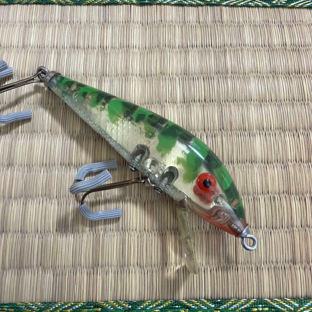 オールド　ヘドン　タイガー　1020 スミス　緑ワカメカラー