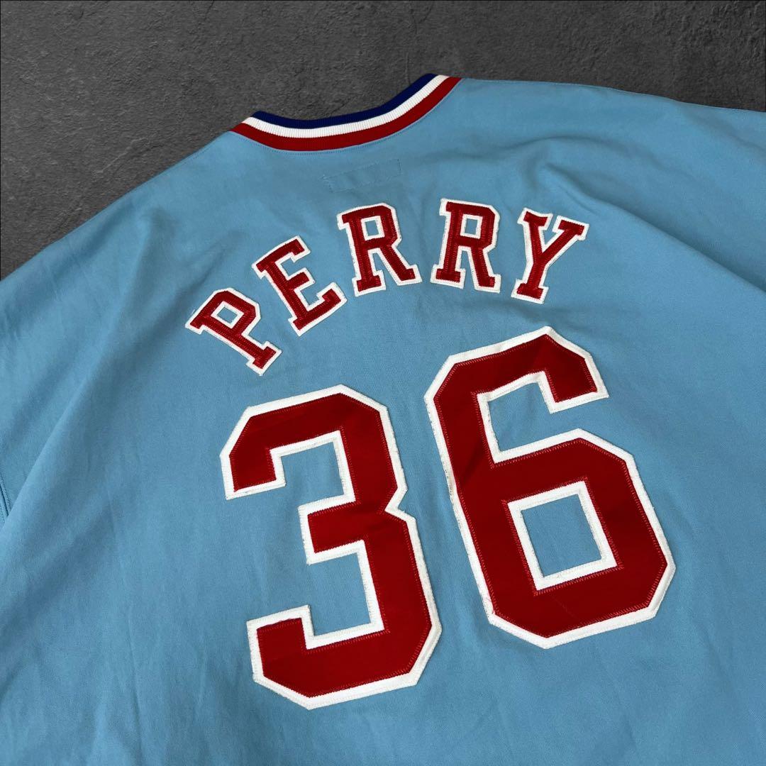 ミッチェルアンドネス テキサスレンジャーズ ペリー MLB ゲームシャツ