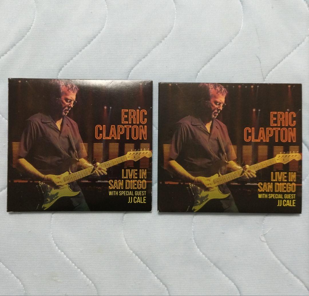 入手困難2CD エリッククラプトン【ライヴインサンディエゴ with JJケイル