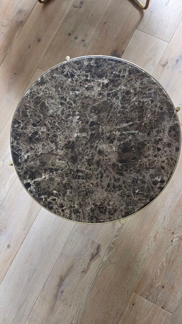 【まるさま専用】大理石円形テーブル