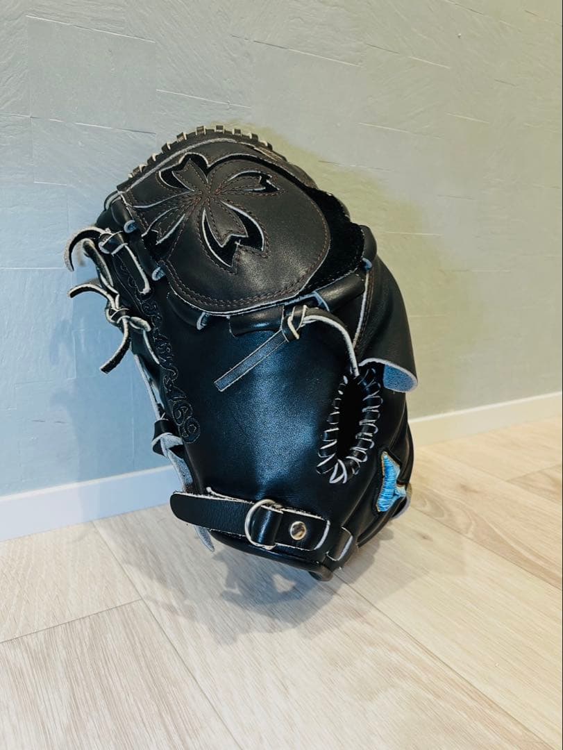 MIZUNO Pro ダイバシティブルー 投手 左用 廃盤限定ラベル オーダー