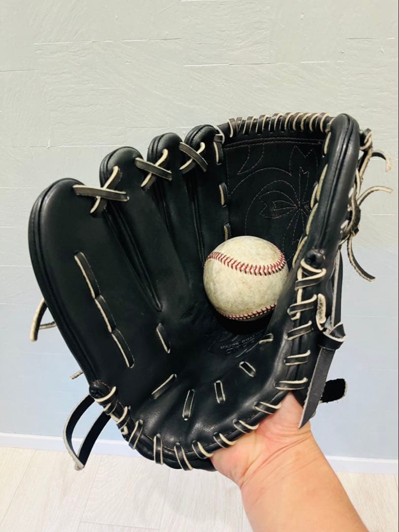 MIZUNO Pro ダイバシティブルー 投手 左用 廃盤限定ラベル オーダー