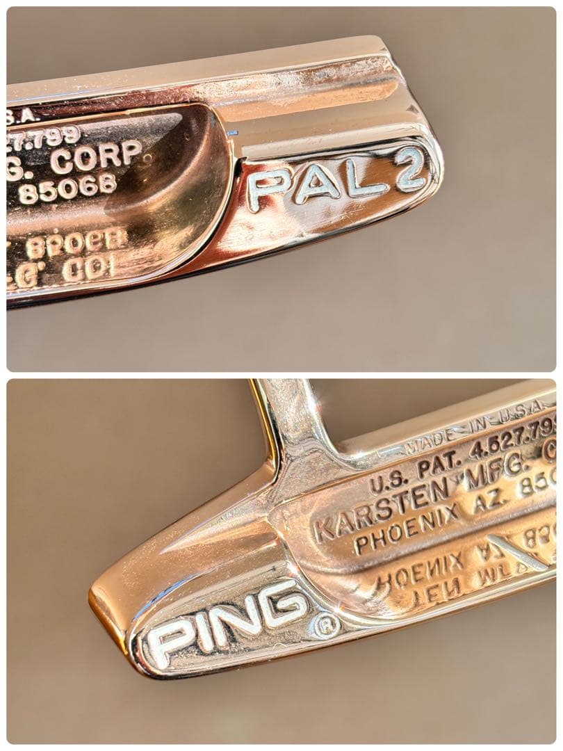 希少 PING PAL2パター ベリリウムカッパーヴィンテージオールド