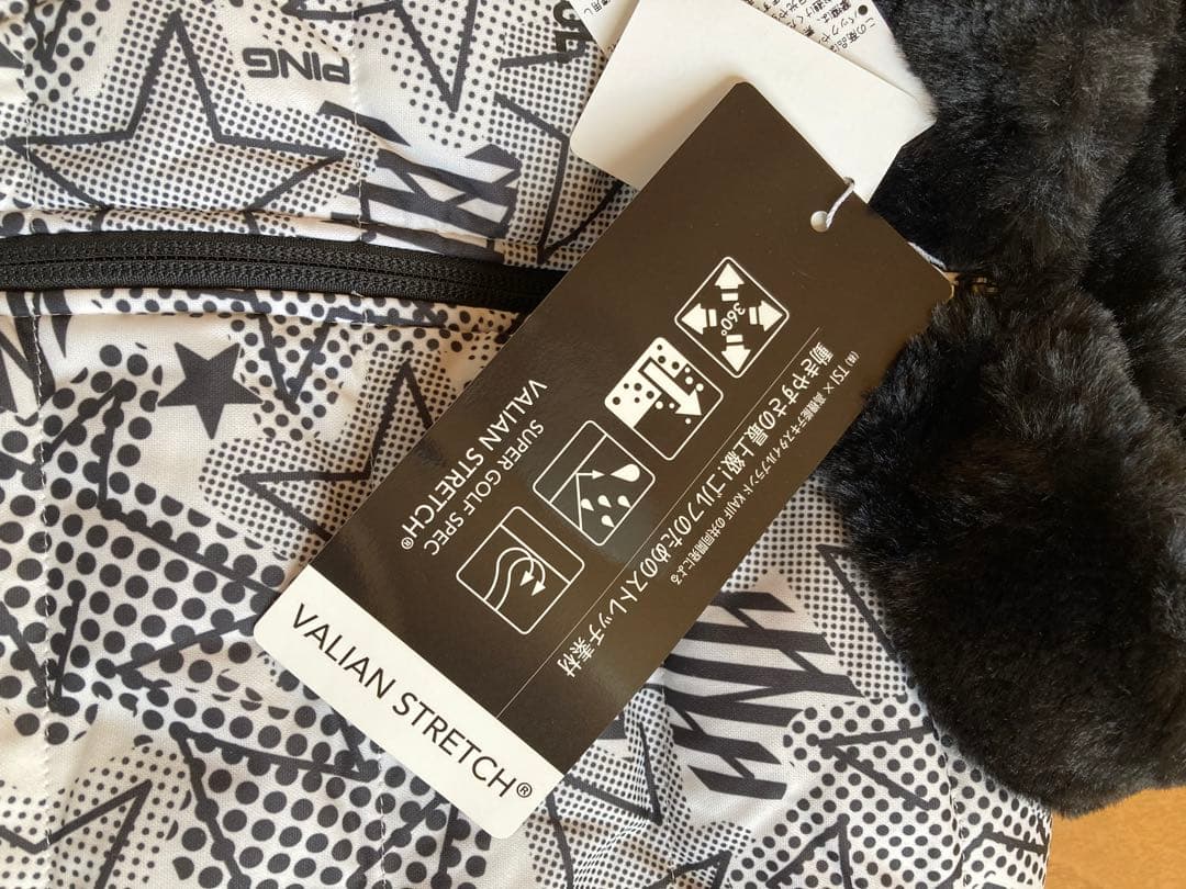 PING VALIAN STRETCH 星柄ジャケット