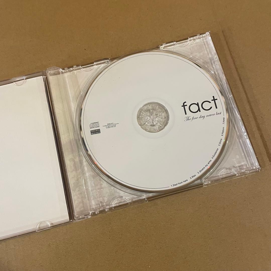 廃盤CD ★ FACT / The fine day never last