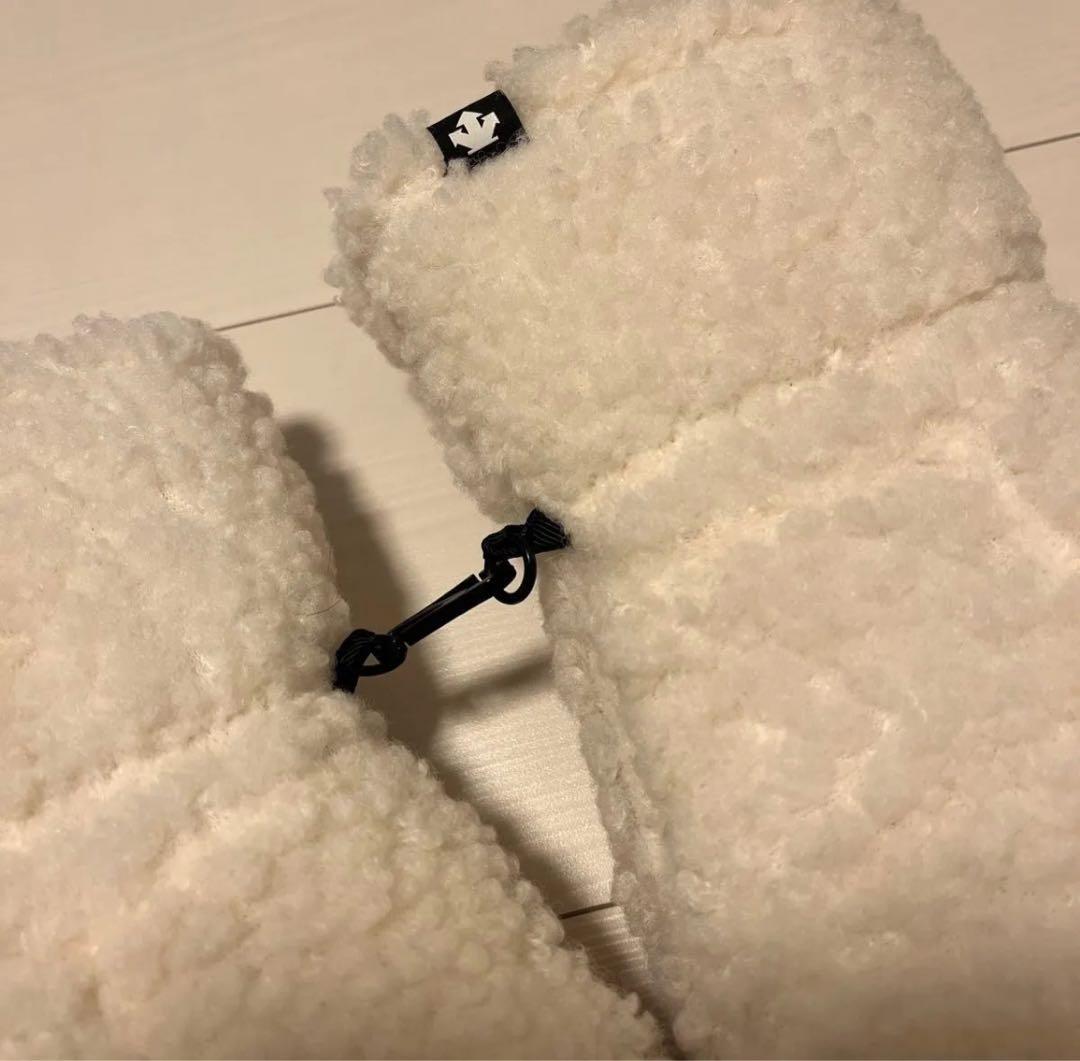 DESCENTE ボアミトン ホワイト