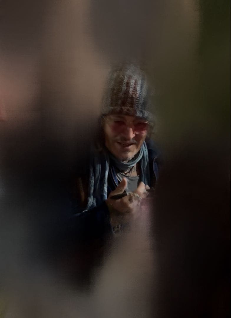 東京コミコン2025 ジョニーデップ 直筆サイン写真 証拠有り