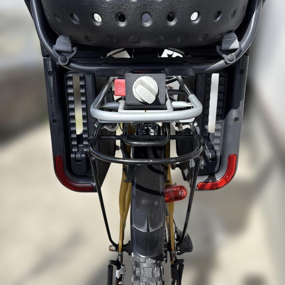 パナソニック EZ 電動アシスト自転車 イエロー チャイルドシート付 yepp