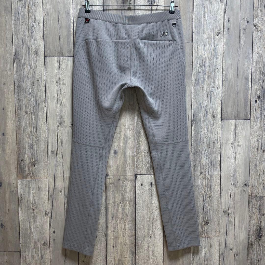 ニューバランス　ゴルフパンツ　スウェット　グレー エンボスロゴ　6