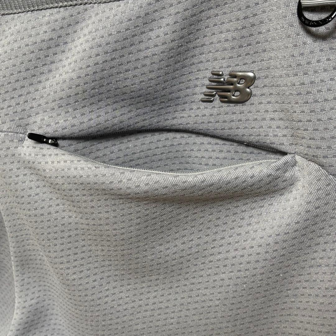 ニューバランス　ゴルフパンツ　スウェット　グレー エンボスロゴ　6