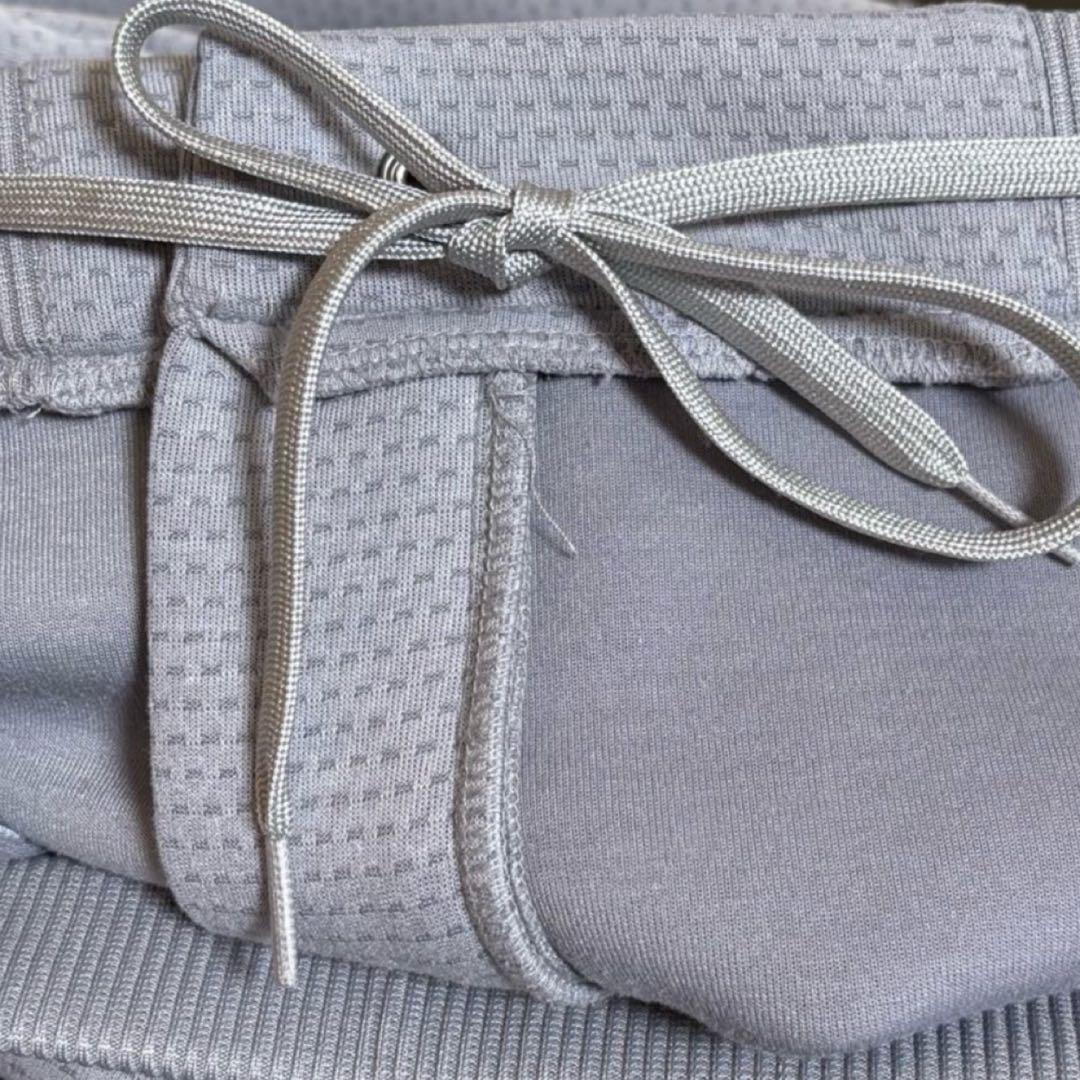 ニューバランス　ゴルフパンツ　スウェット　グレー エンボスロゴ　6