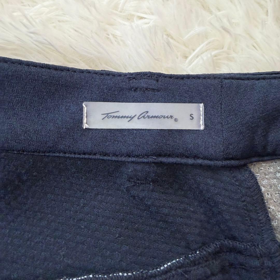 新品 トミーアーマー ゴルフスカート セット S ネイビー 防寒 サーモトロン