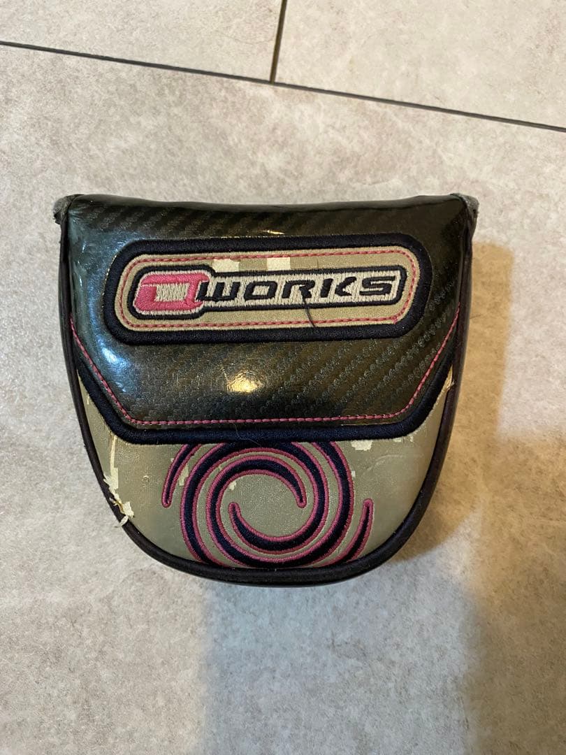 ODYSSEY OWORKS PINK 2-BALL パター （ヘッドカバー付）