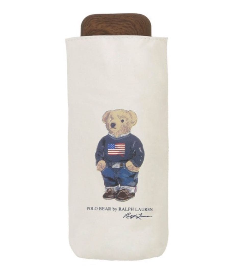 新品 ラルフローレン 日傘 傘 折りたたみ傘 ポロベア 遮光100% コンパクト