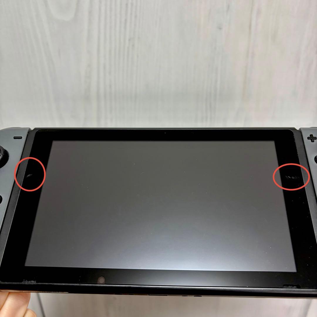 【バッテリー強化版】Switch グレー Nintendo HDMIケーブル無し