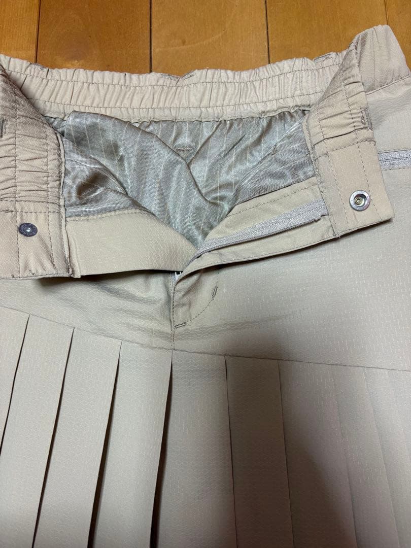 パーリーゲイツ 春 セットアップ 裏地付き ブルゾン スカート ベージュ