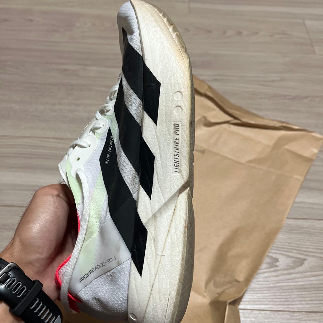 【ジャンク品】adizeroアディオスプロ4 27cm