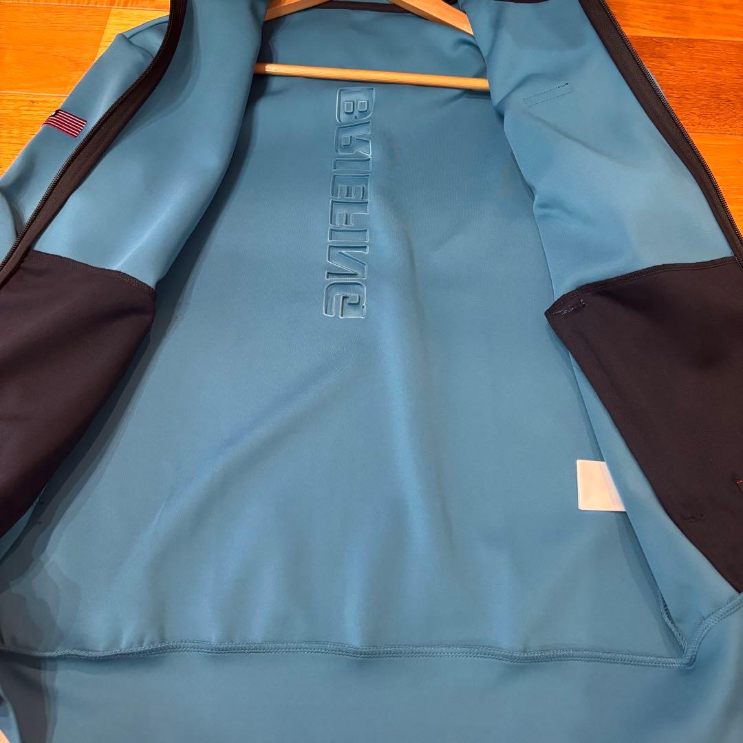 BRIEFING GOLF 3Dロゴパーカー　メンズ　M ライトブルー