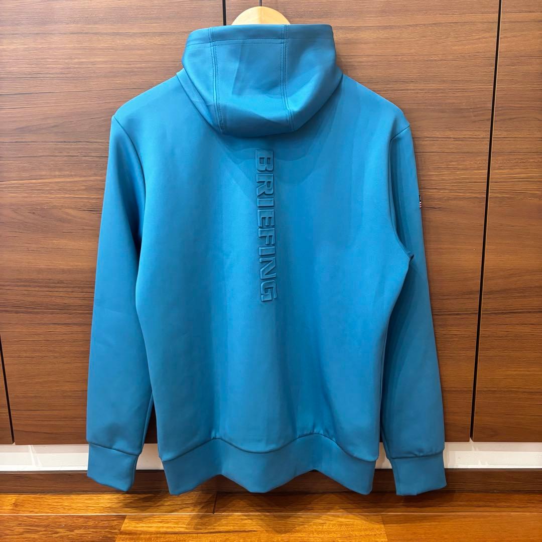 BRIEFING GOLF 3Dロゴパーカー　メンズ　M ライトブルー