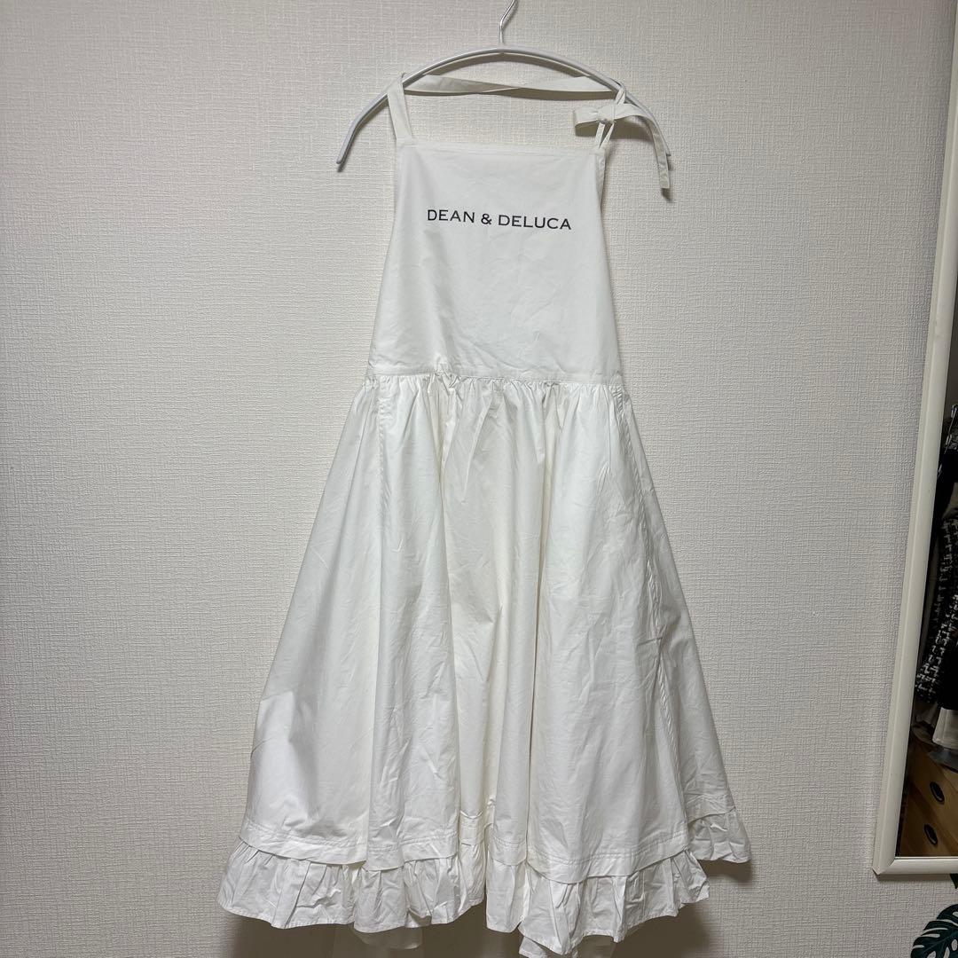 DEAN & DELUCA × BEAMS COUTURE ホワイト エプロン