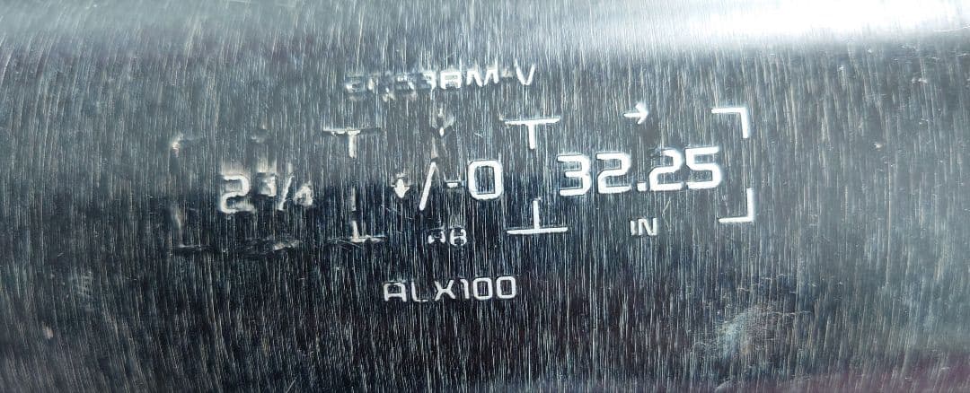 イーストンALX100 軟式バット 27.0オンス 32.25インチ