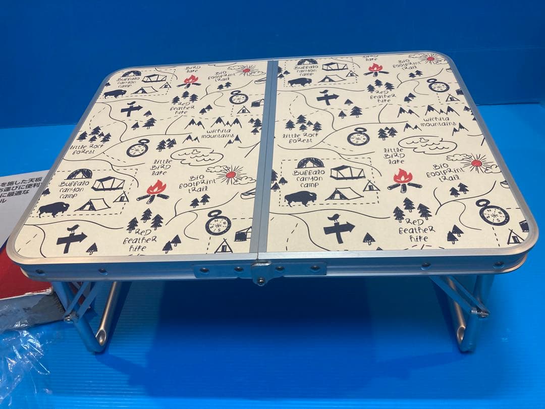 【未使用】Coleman ／コールマン ミニテーブルプラス キャンプマップ