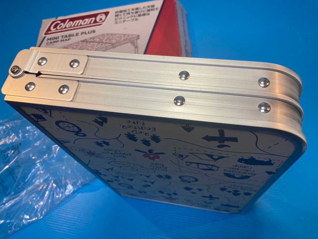 【未使用】Coleman ／コールマン ミニテーブルプラス キャンプマップ