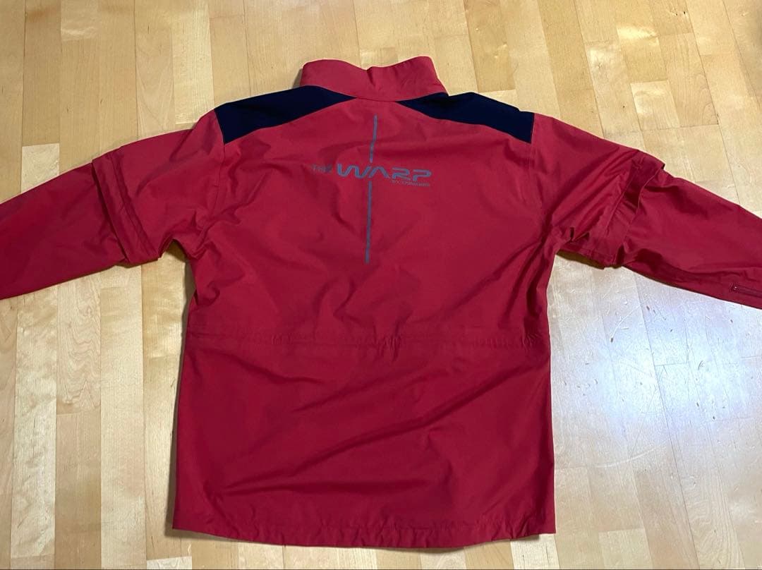 レインウェア ゴルフ ザ ワープ バイ エネーレ 新品未使用 高耐水圧 高浸透度