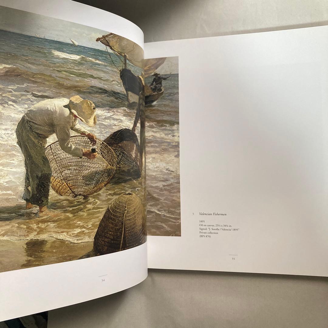 ホアキン・ソローリャ　画集　Sorolla:The Masterworks 英語