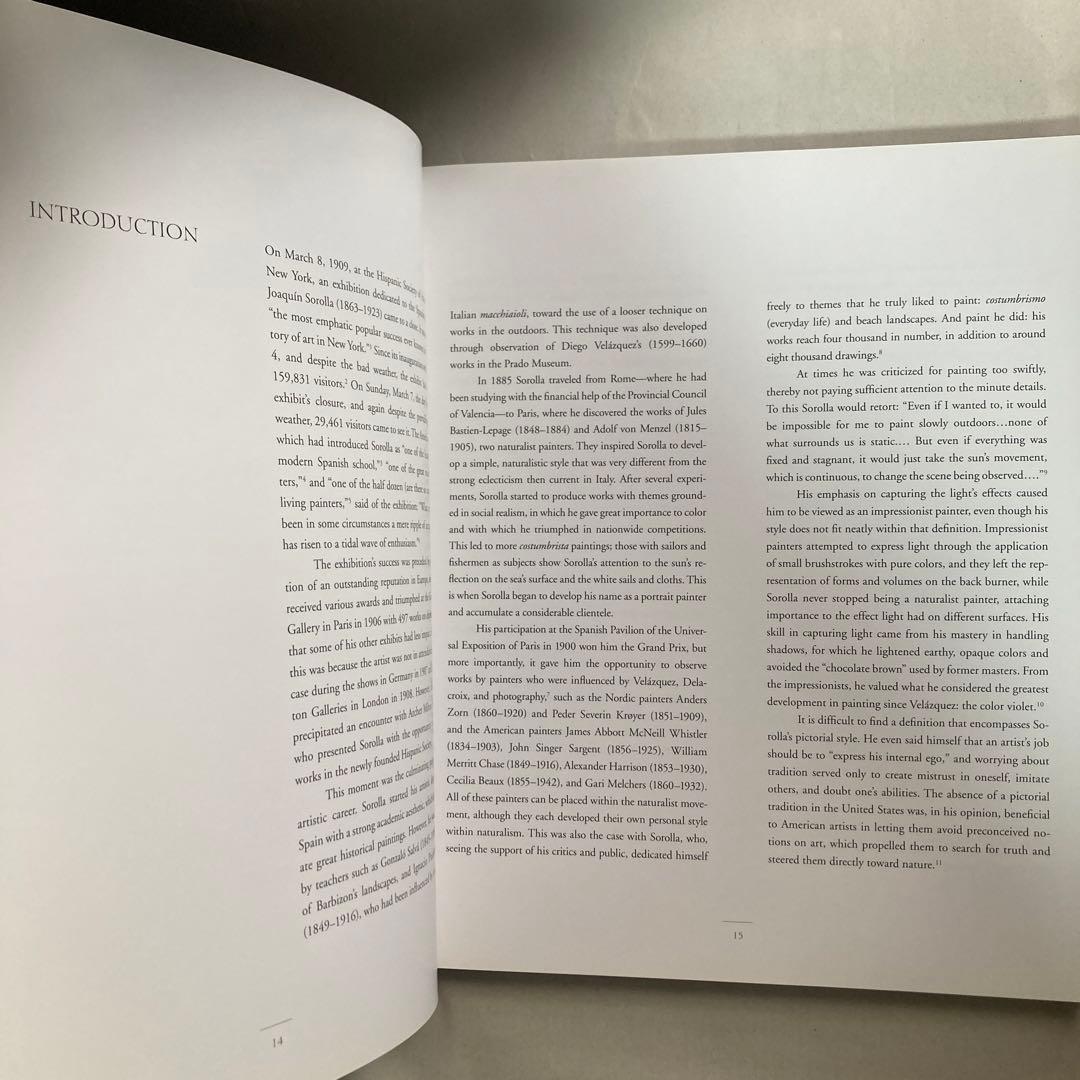 ホアキン・ソローリャ　画集　Sorolla:The Masterworks 英語