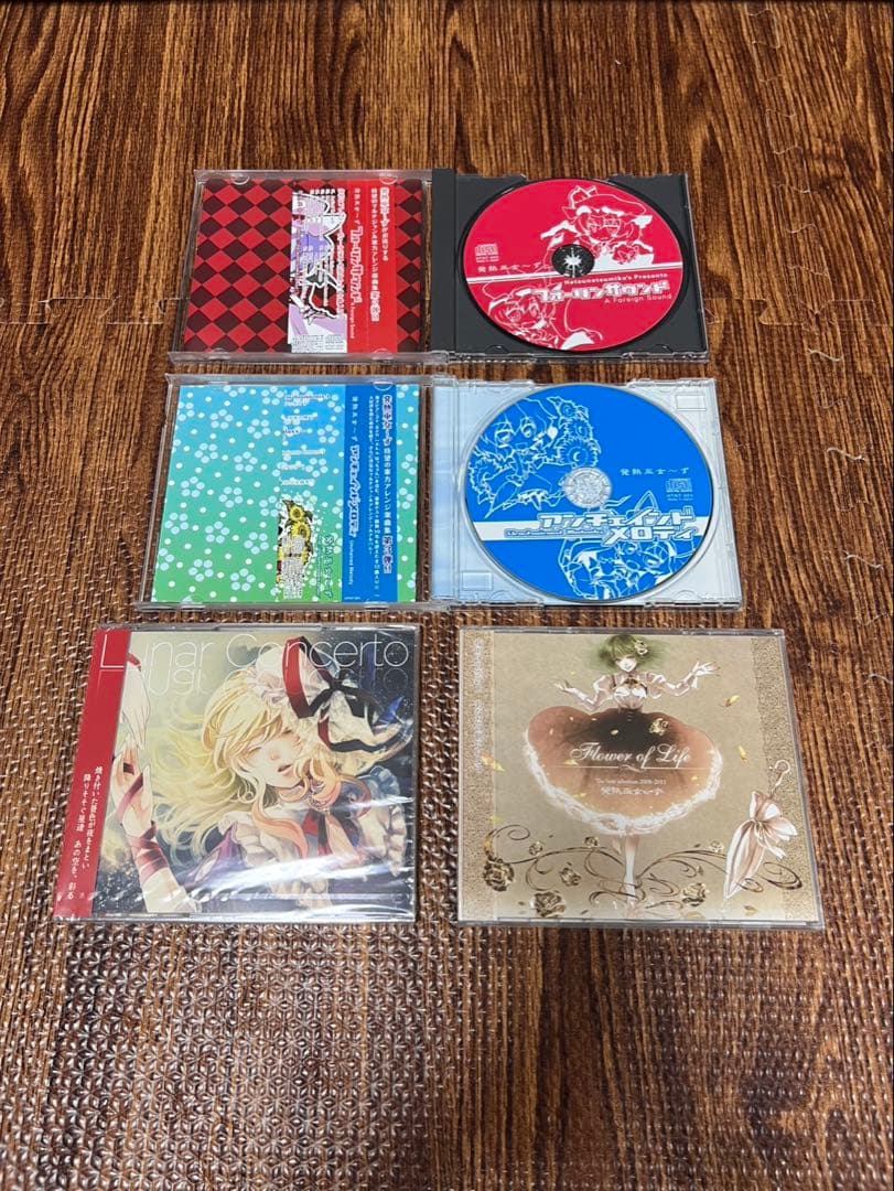 d*3様 発熱巫女〜ず 21枚 まとめ 同人音楽 東方project 帯有