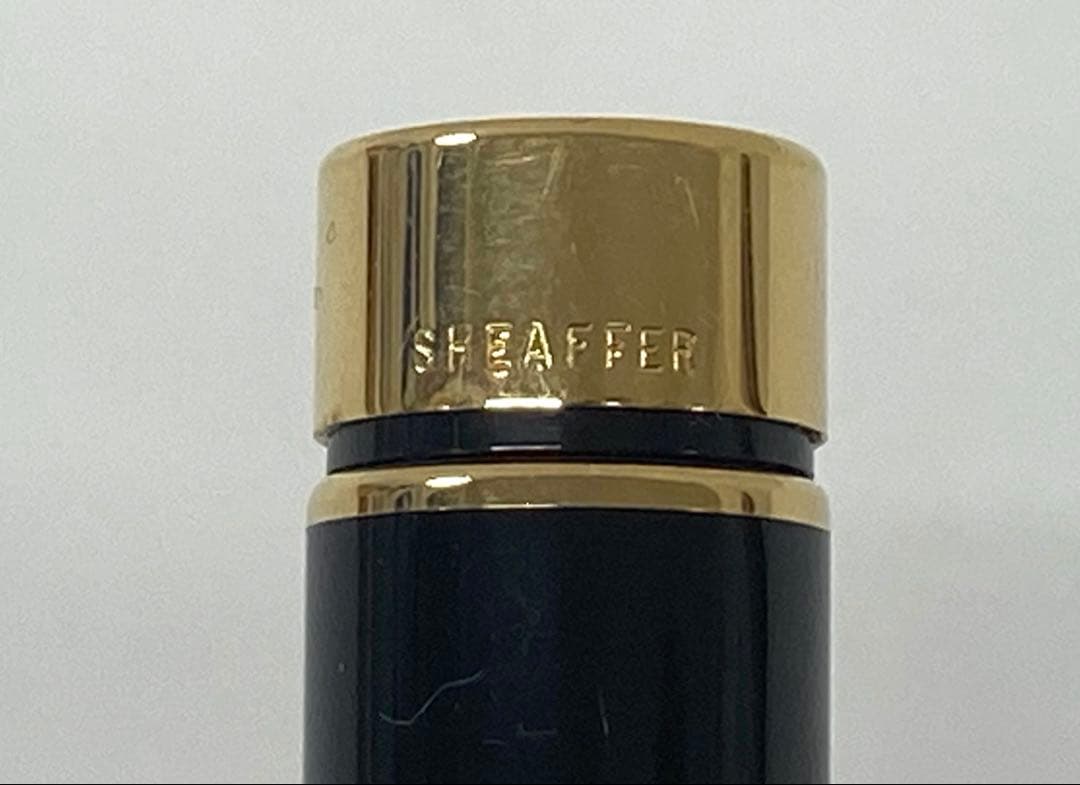 SHEAFFER シェーファー 万年筆 585 14Kマットブラック ケース付き