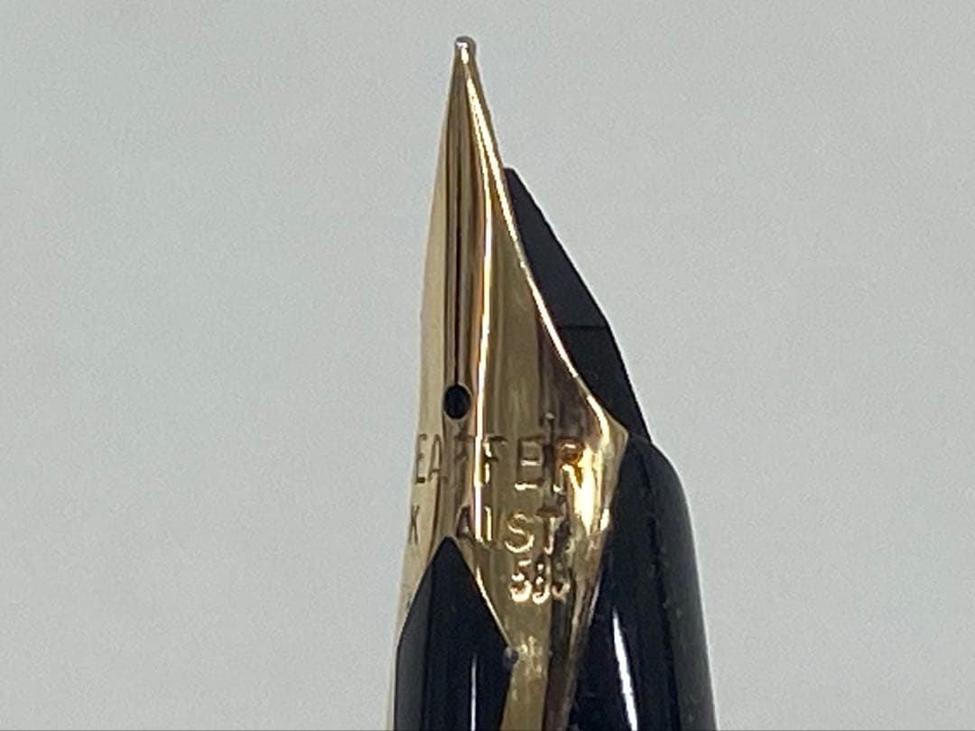 SHEAFFER シェーファー 万年筆 585 14Kマットブラック ケース付き