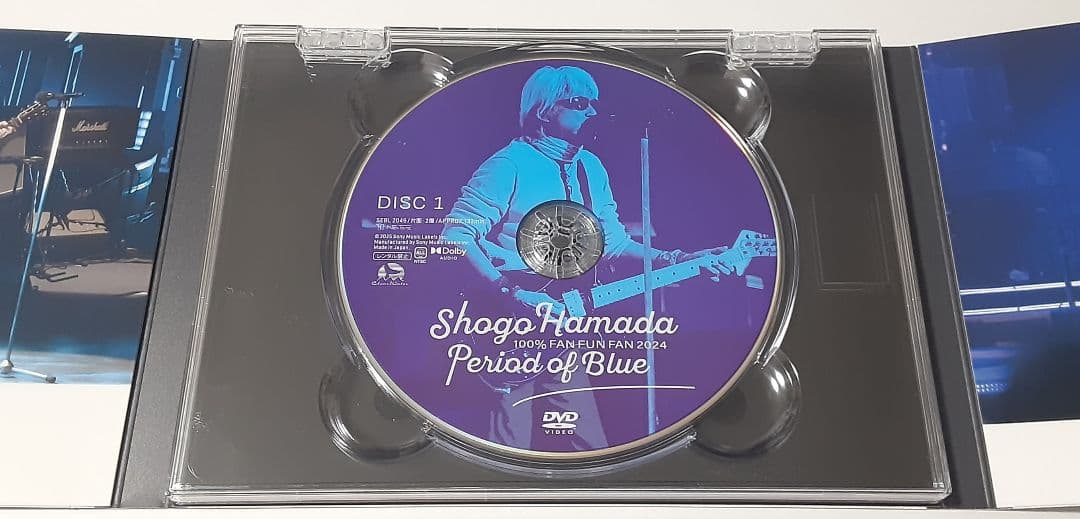 浜田省吾/100% FAN FUN FAN 2024 青の時間　DVD2枚組