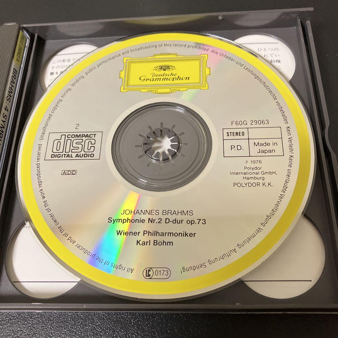 【売約済】ベーム＆ウィーン・フィル／ブラームス：交響曲全集　3CD